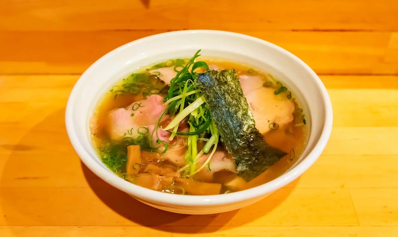 Ramen shop "Mentetsu" in Osaka