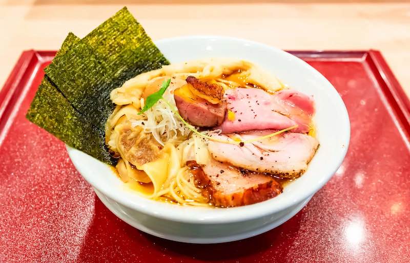 Ramen shop "MugitoMen" in Osaka