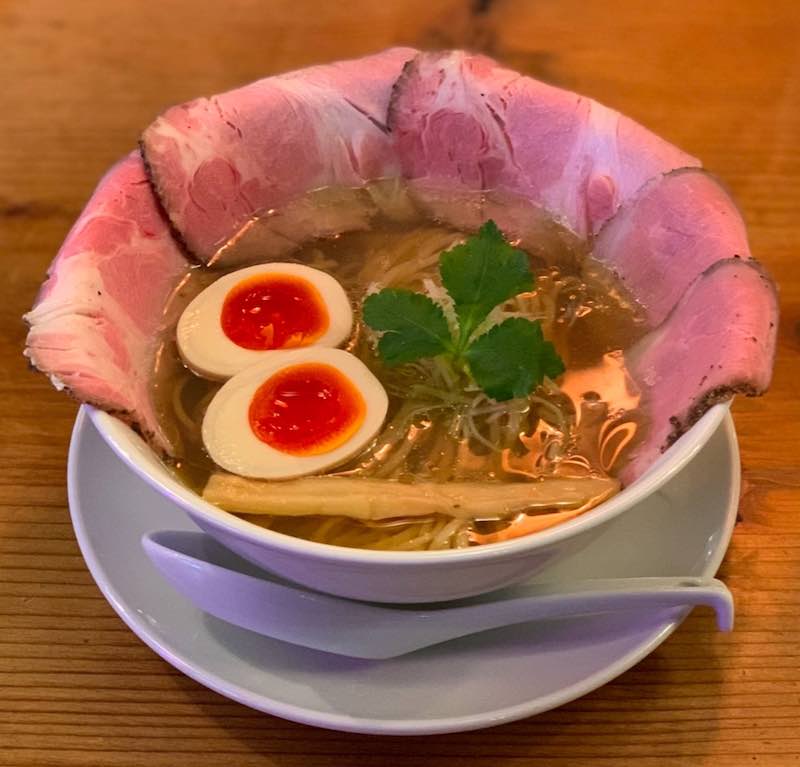 Ramen shop "Tanaka" in Osaka