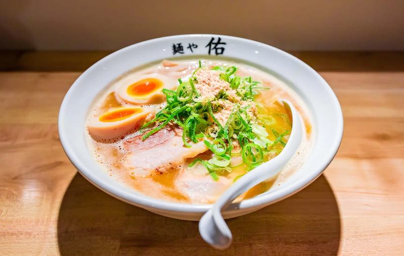Ramen shop "Tasuku" in Osaka
