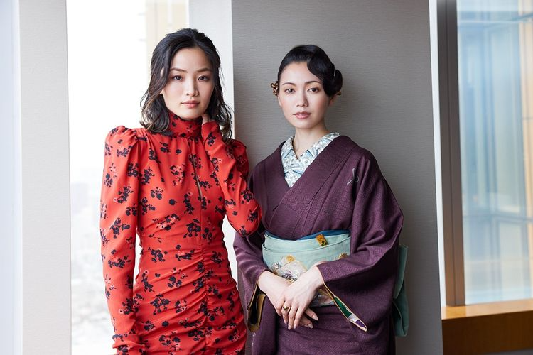 Mriko-dono(Anna Sawai) and Ochibano-kata(Fumi Nikaido)