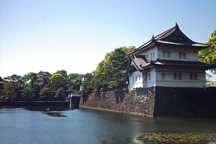 Edo Castle, the seat of the Tokugawa Shogunate