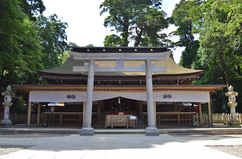 The solemn atmosphere of Kashima Shrine