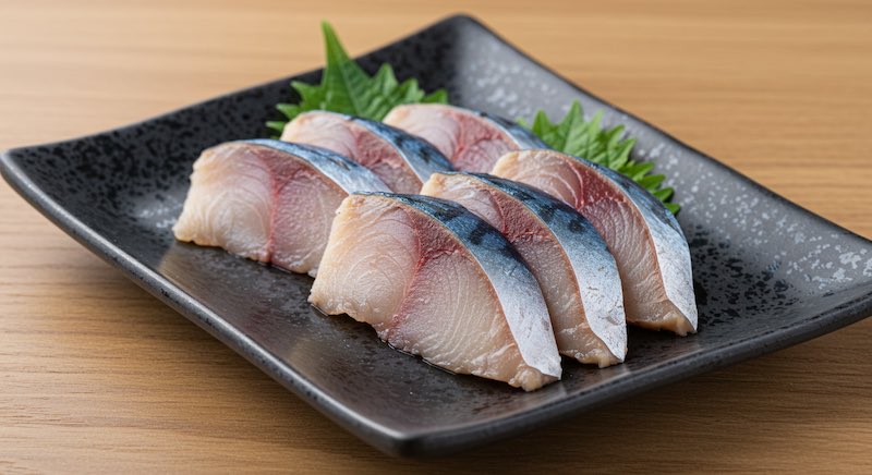 Marinated mackerel
