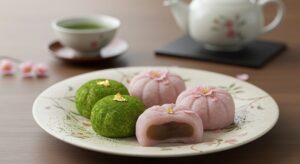 Nerikiri, a traditional Japanese sweet