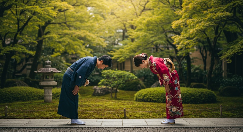 Japanese people set an example regardless of gender or race