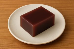 Yokan(azuki bean jelly)