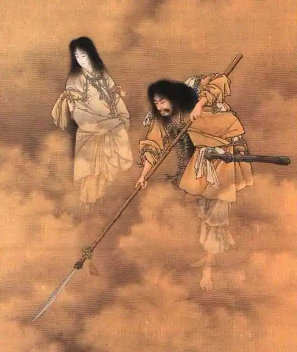 Izanagi and Izanami, the creators of Japan