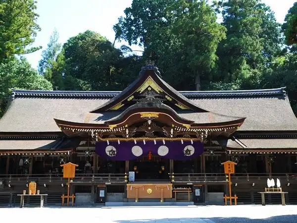 Ogami Shrine's worship hall