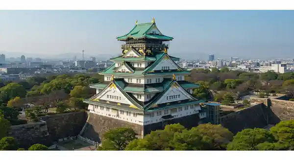 Osaka Castle's main tower